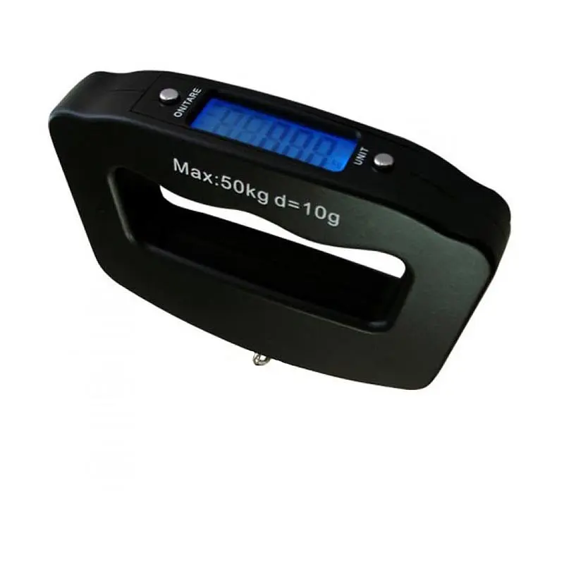 Кантер ручные электронные весы для багажа с подсветкой Luggage Scale 50kg (1522 ACS A09) ручні ваги - фото 2