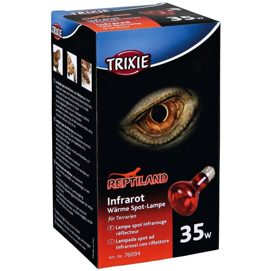 Лампа Trixie Reptiland для террариума инфракрасная, 35 W, E27 - фото 2