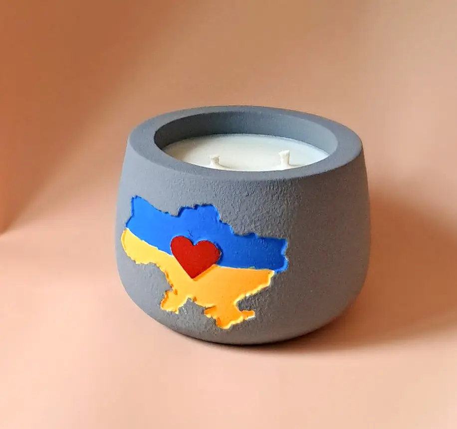 Свічка Svich Shop З Україною в серці - фото 2