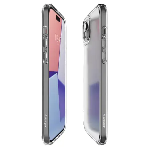 Прозрачный чехол Spigen Ultra Hybrid Frost Clear для iPhone 15 (ACS06796) - фото 6