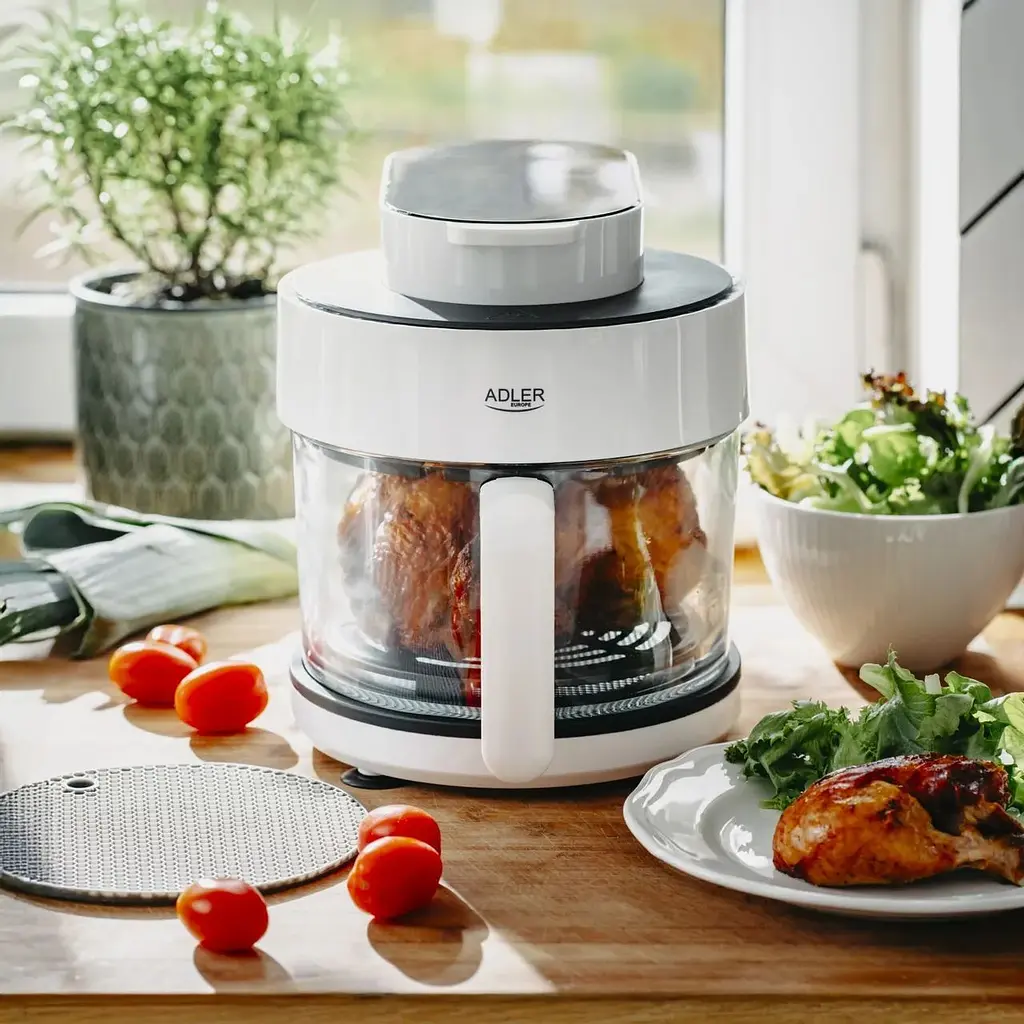 Аерофритюрниця Adler AD 6316 зі скляною чашею 1400 Вт 3 л - фото 8