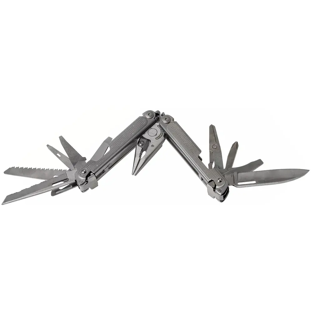 Мультитул Leatherman 832642 Free P4 Silver + чохол - фото 3