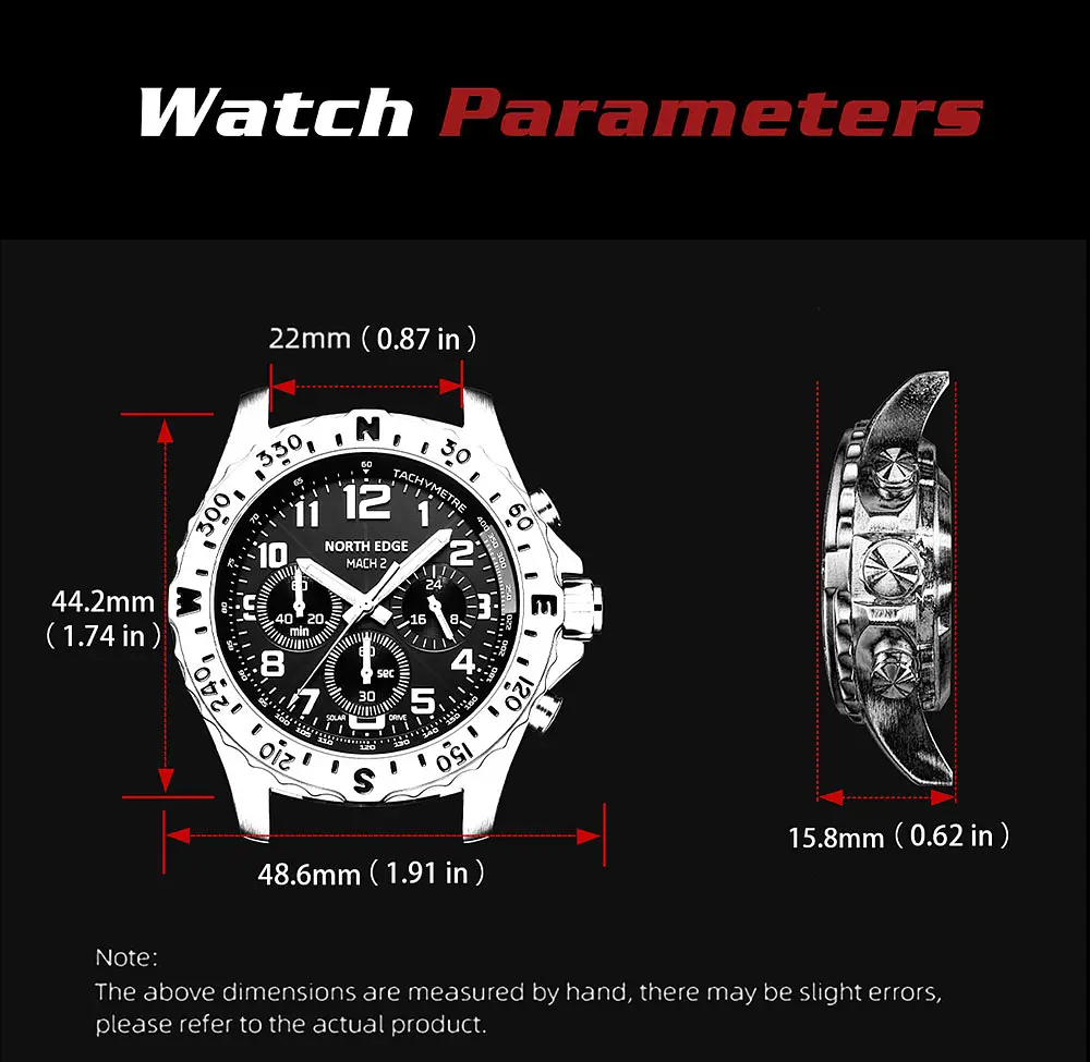 Годинник North Edge Profi - фото 26