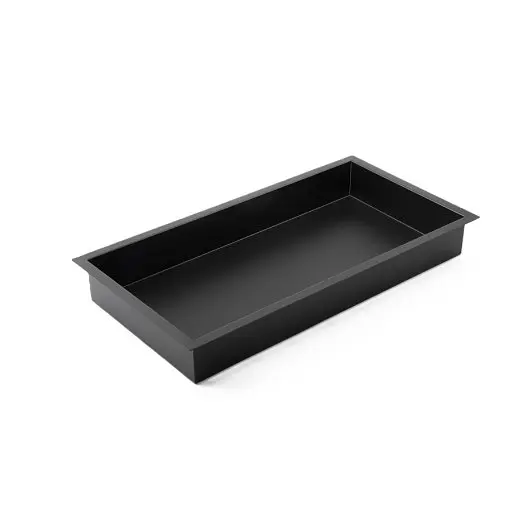Полиця-ніша для ванної кімнати Mixxus Premium NICHE-0102 BLACK із нержавіючої сталі SUS304 (MI6680) - фото 3