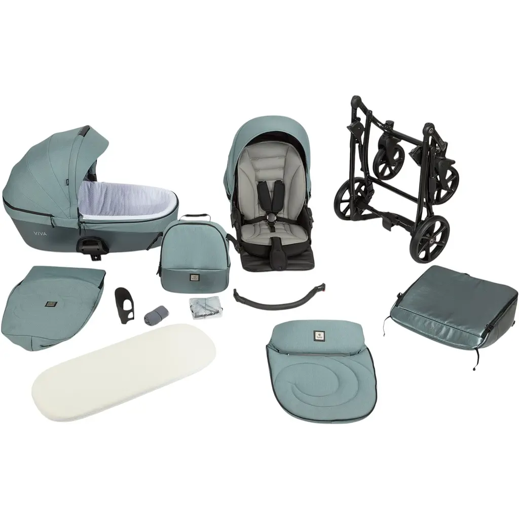 Коляска універсальна Tutis Viva 5 Essential Turquoise - фото 18