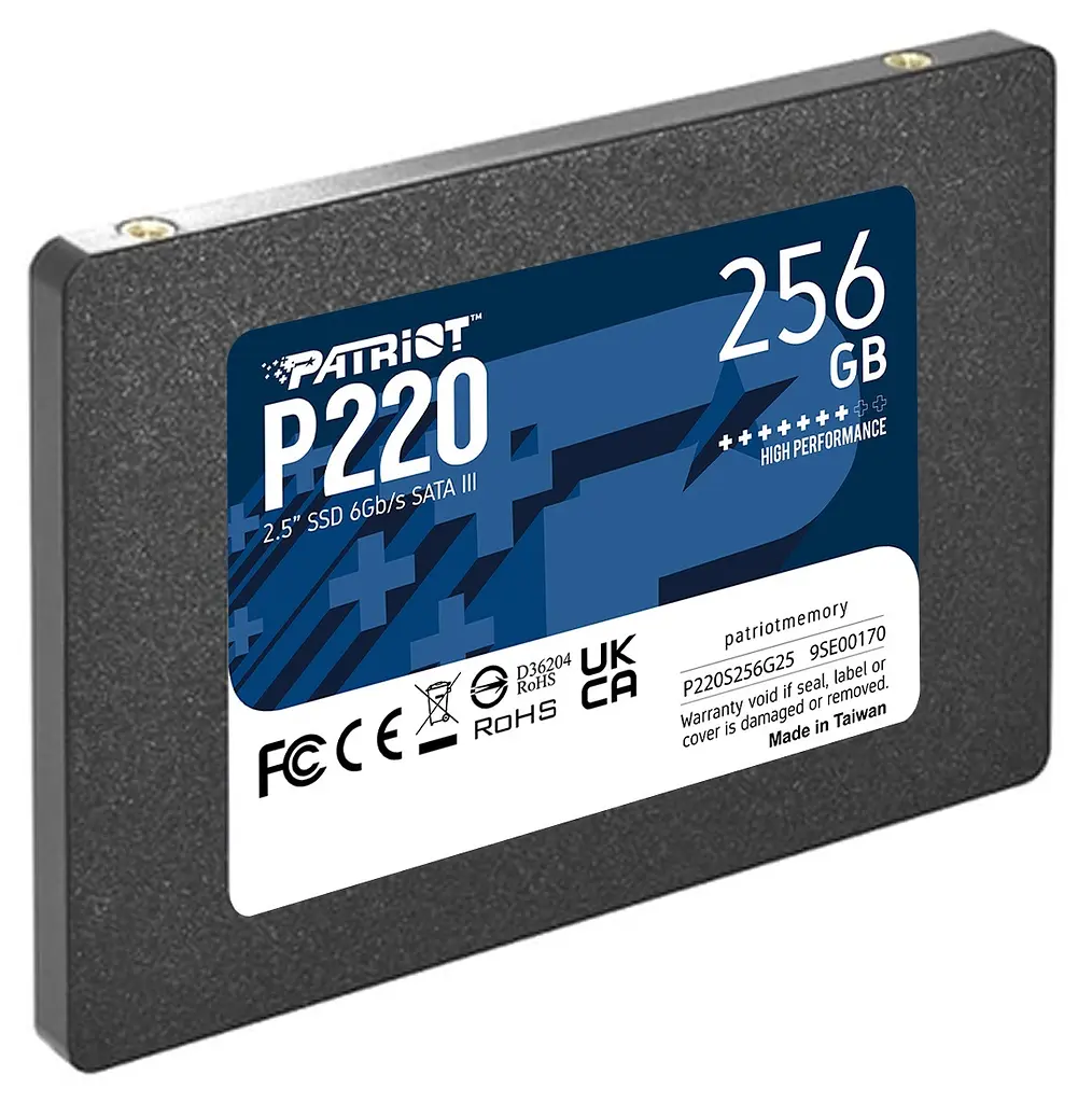 SSD диск 256GB Patriot P-220 SATAIII 2.5 TLC - фото 2
