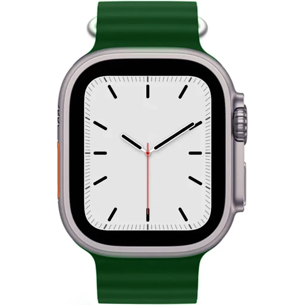 Ремінець Ocean Band для Apple Watch 42/44/45/49mm Dark Green [111498] - фото 2