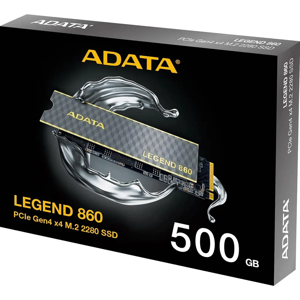 Накопитель SSD Adata m.2 NVMe 500Gb LEGEND 860 PCIe 4.0x4 (SLEG-860-500GCS) - фото 6