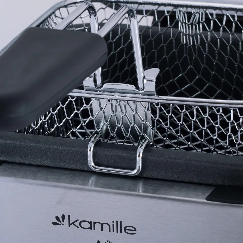 Фритюрниця Kamille KM-6812 900W 1.5л. - фото 9