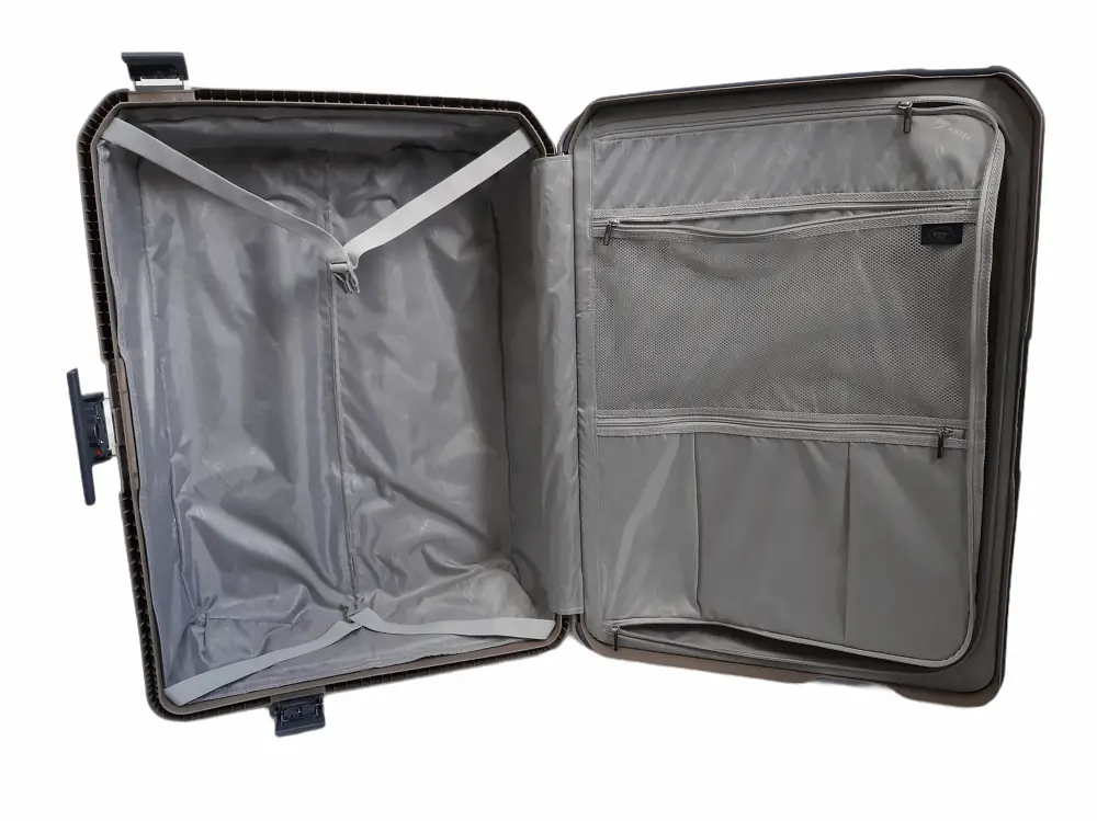 Валіза з поліпропілену гігант (XL) Airtex 226 108л 75x54x31см Коричневий (Brown) - фото 9