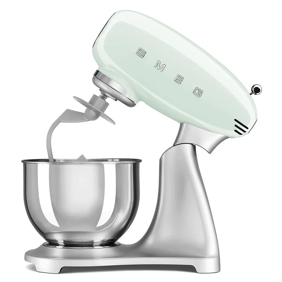Міксер планетарний Smeg (SMF02PGEU) Retro Style 50's - світло-зелений - фото 3