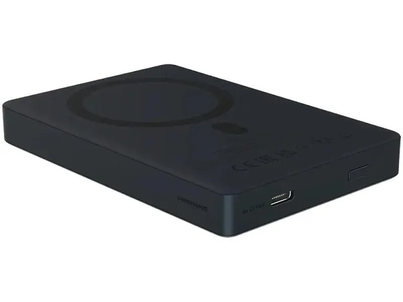 Зовнішній акумулятор (Power Bank) Canyon On Power 511 with MagSafe Black (CNS-CPB511B) - фото 4