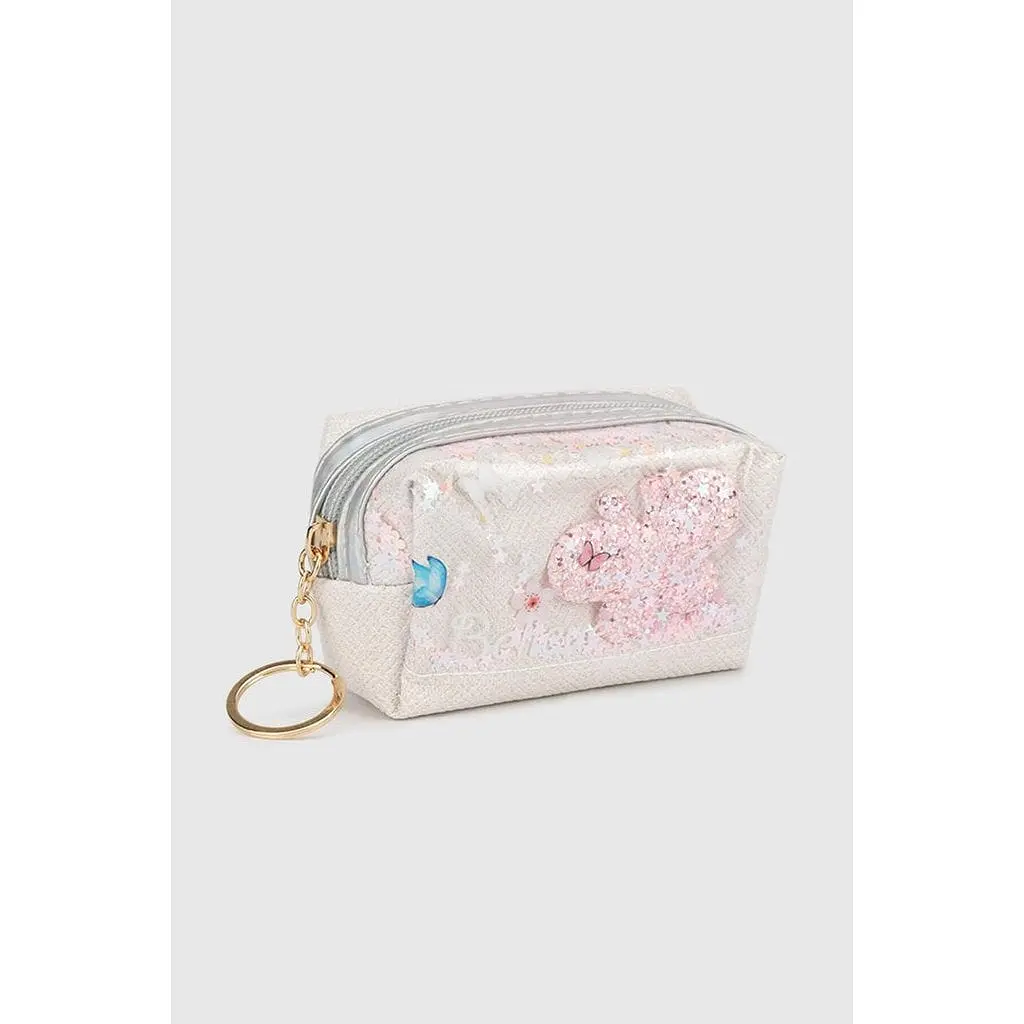 Кошелек-брелок для девочки 12058-36 Белый (2000990709684A) - фото 1