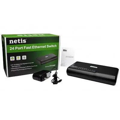 Коммутатор сетевой Netis (ST3124P) - фото 4