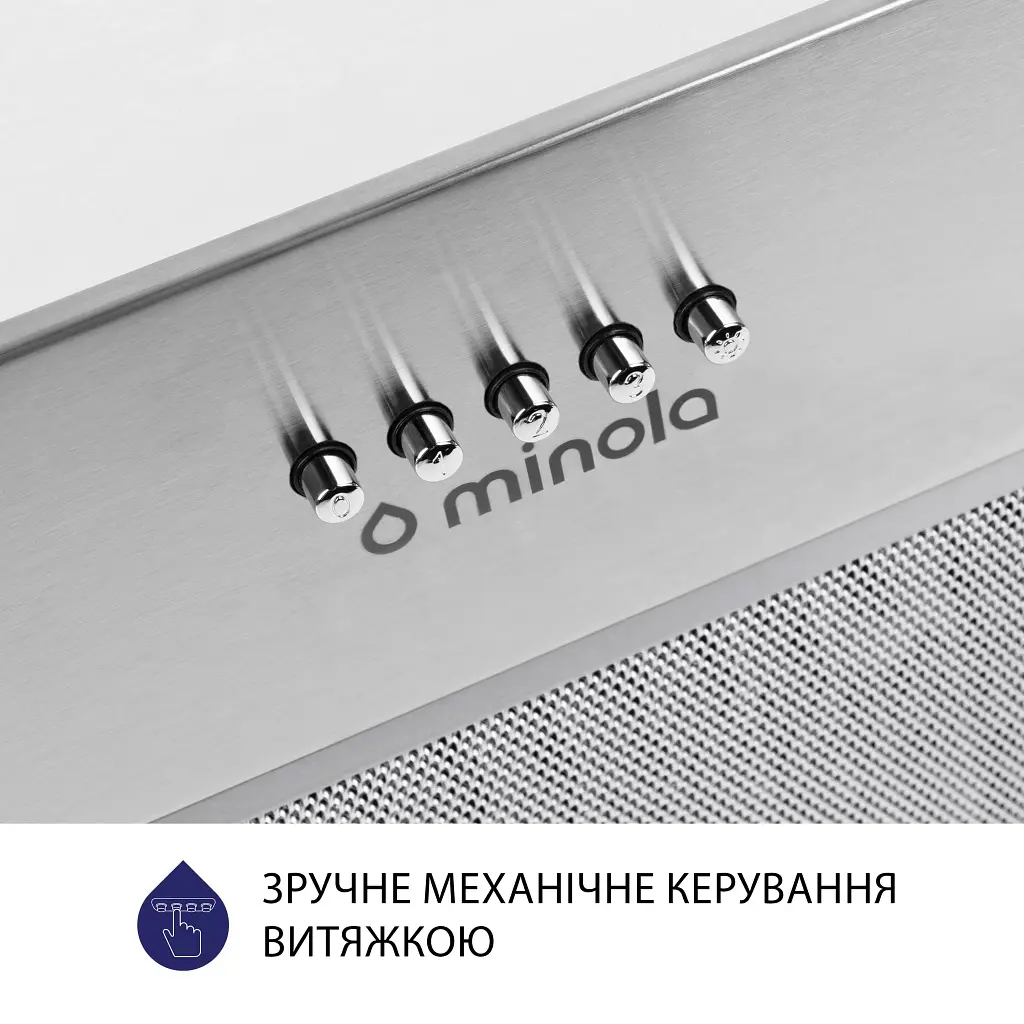 Вытяжка полновстраиваемая Minola HBI 5627 I 1000 LED - фото 6