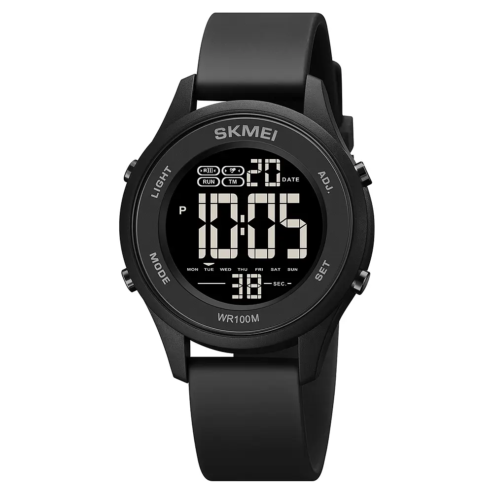 Чоловічий наручний годинник 1758BK Black Skmei acs0030603 - фото 2