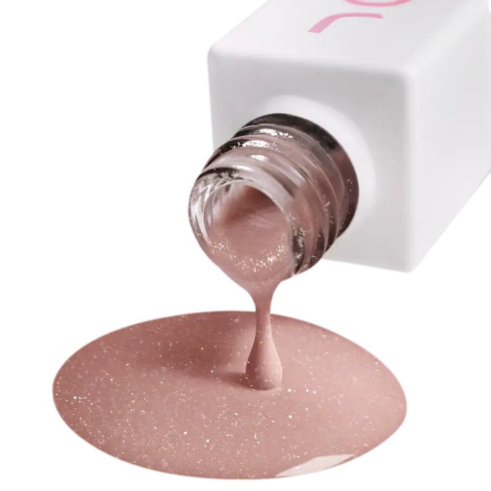 Рідкий гель для укріплення та моделювання Joia vegan PolyLiquid gel Mocha Magic 8 мл - фото 2
