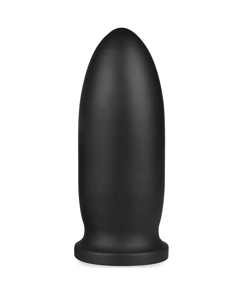 Велика анальна пробка LoveToy 9 King Sized Anal Bomber Black, 23х8.5 см, чорний