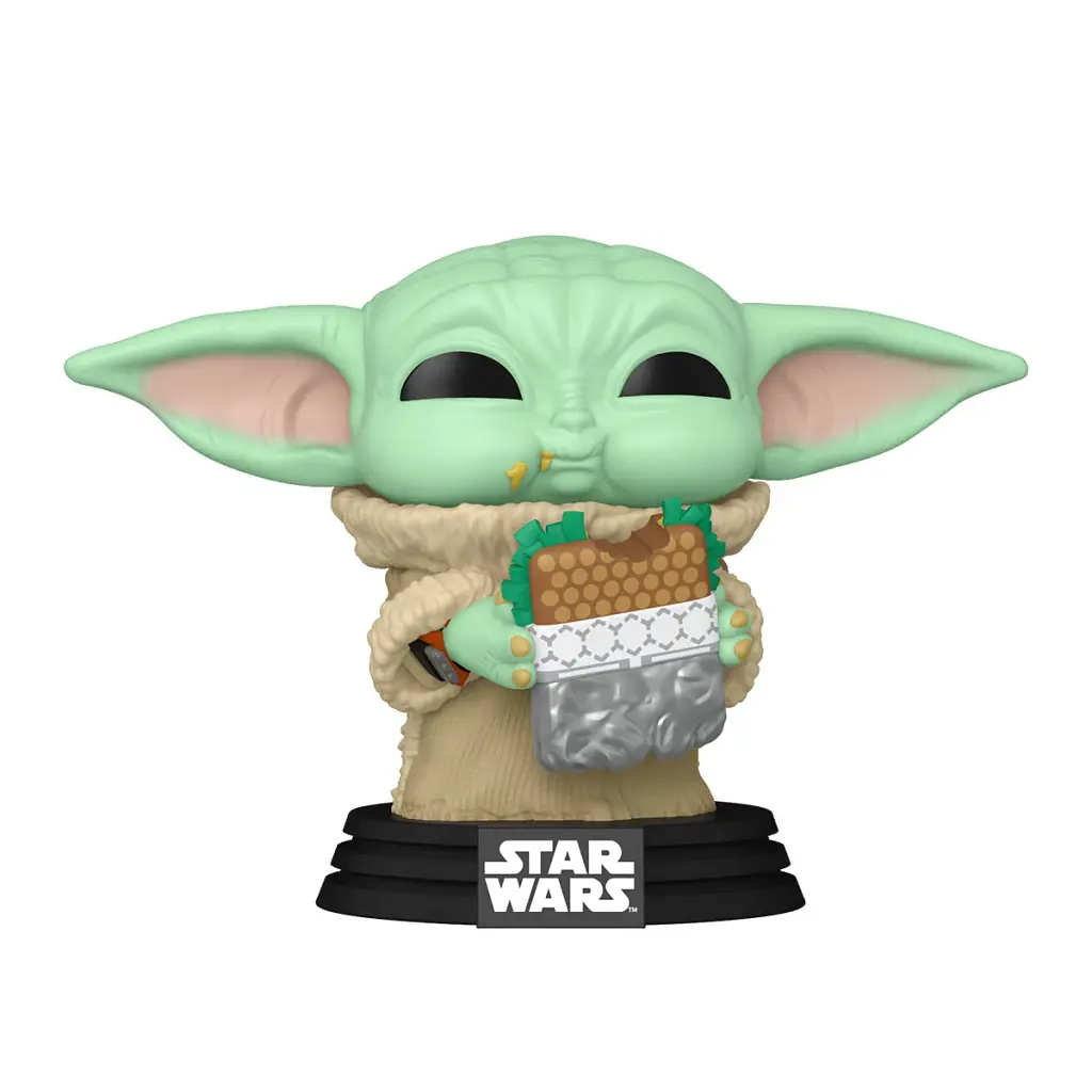 Ігрова фігурка Ґроґу із сендвічем Funko POP! вінілова 9,1 см чібі - фото 2