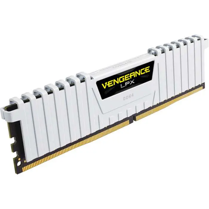 Модуль пам'яті Corsair DDR4 32gb (2x16) Vengeance LPX White 3200 Mhz (CMK32GX4M2E3200C16W) Б/в - фото 4