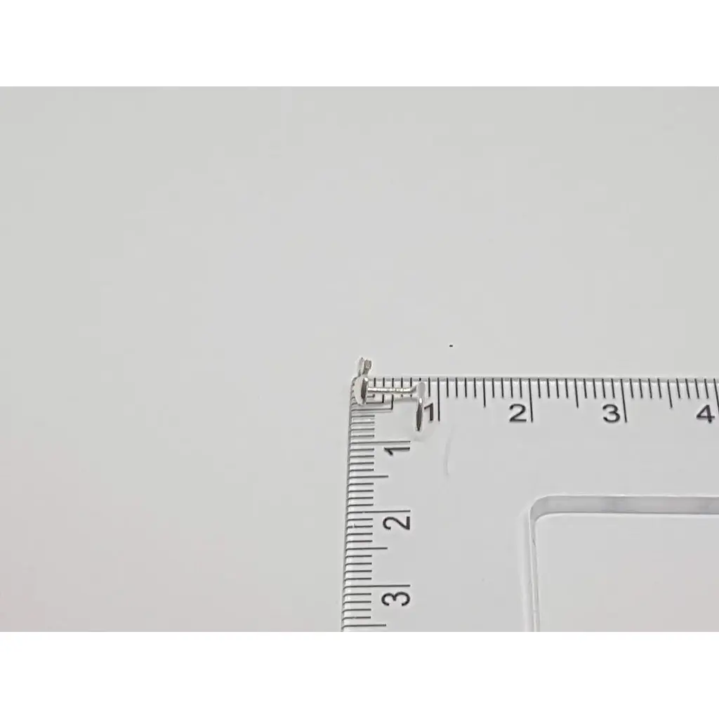 Срібна сережка-пірсинг в ніс Dear. 1034С - фото 3