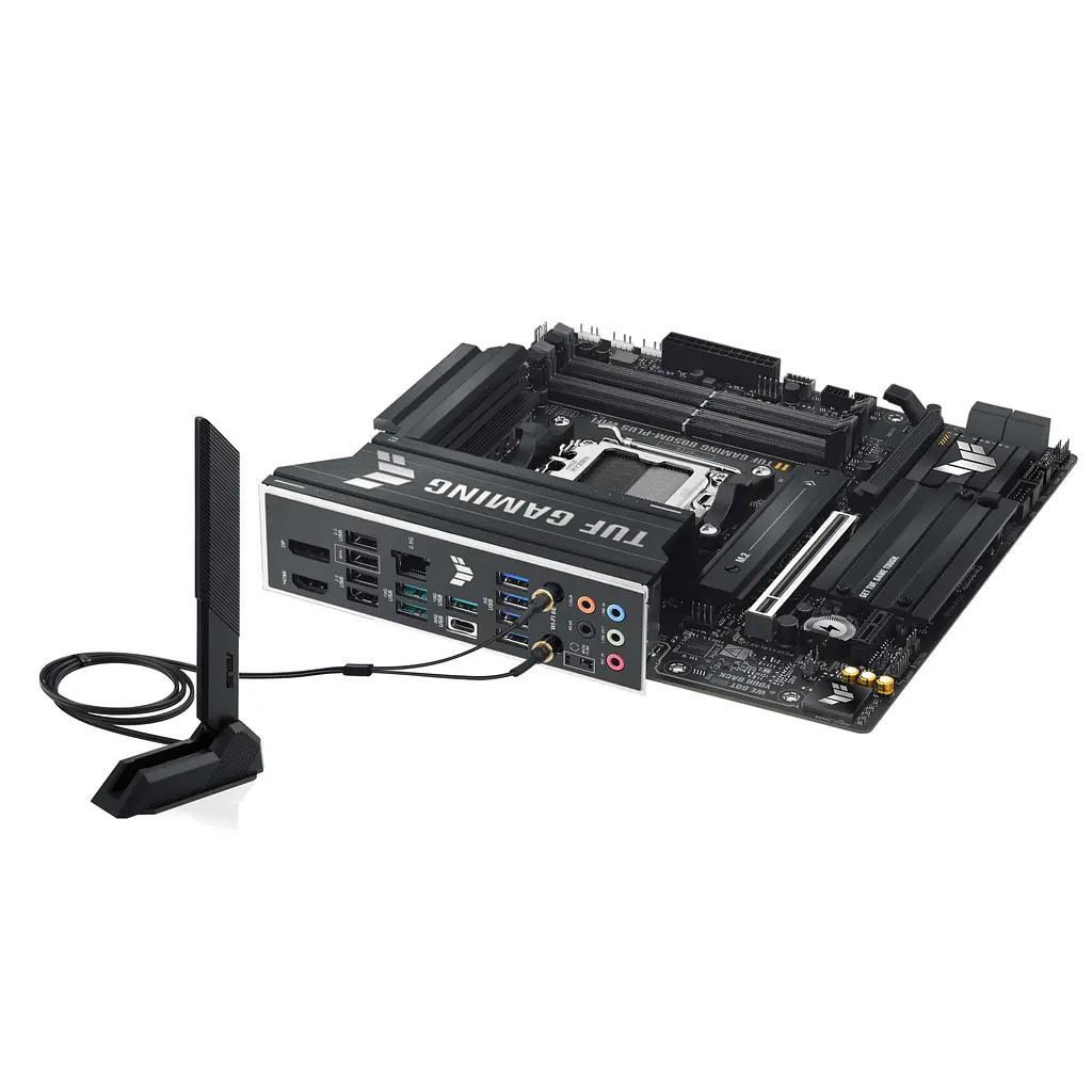 Материнская плата TUF GAMING B850M-PLUS WIFI sAM5 B850 4xDDR5 M.2 HDMI DP Wi-Fi BT mATX Asus teh0018939 - фото 9