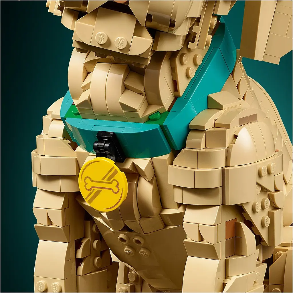Уцінка. Конструктор LEGO Icons Цуценя золотистого ретривера 2102 деталі (11384) - фото 3