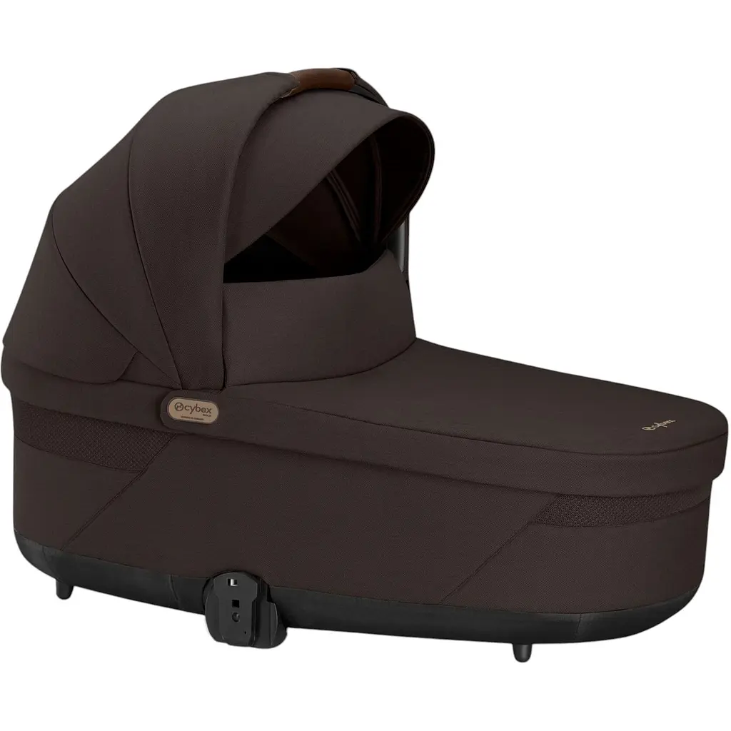 Коляска Cybex Balios S Lux TPE Chocolate Brown з бампером + Люлька Cybex S Chocolate Brown  - фото 3