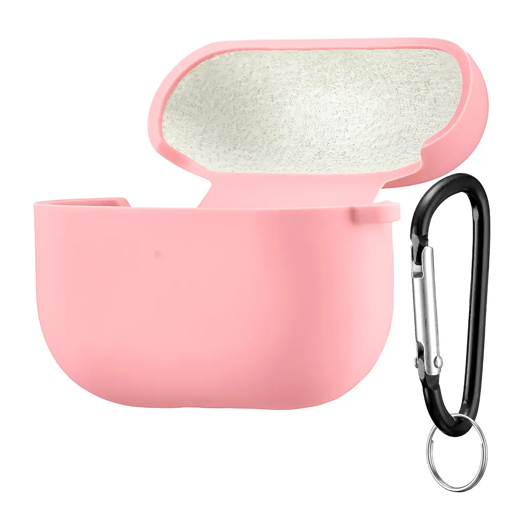 Чохол Silicone Case 2,5mm with microfiber for AirPods Pro Pink