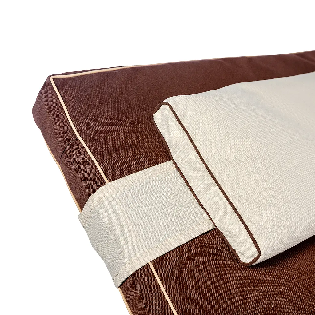 Матрас для шезлонга Ost-Fran Mосс коричневый 2714/2710, 192x60x8 см - фото 2