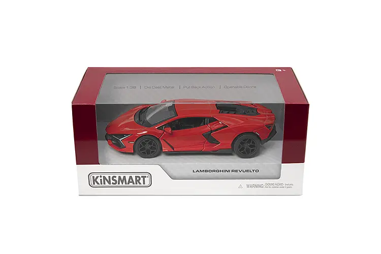 Металевий інерційний джип Lamborghini Revuelto 5", відкриваються двері (В асортименті) - фото 3