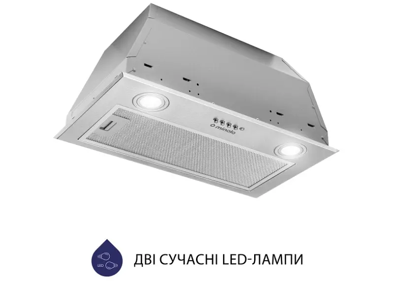 Витяжка Minola HBI 5722 I 1200 LED - фото 3