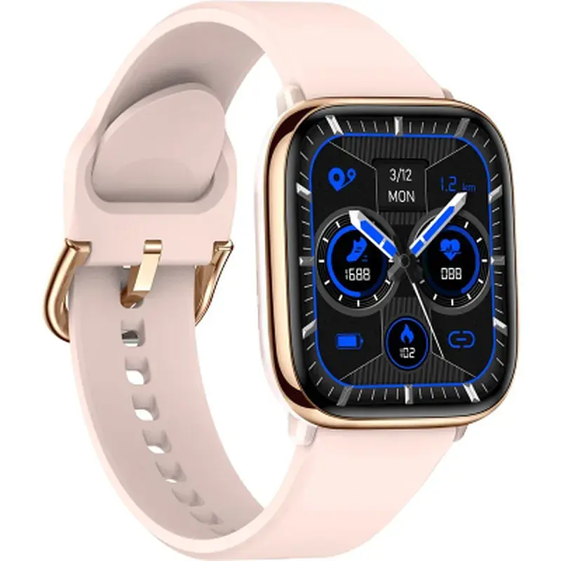 Смарт-годинник Gelius Pro GP-SW014 (Amazwatch GTi) Gold Rose - фото 11