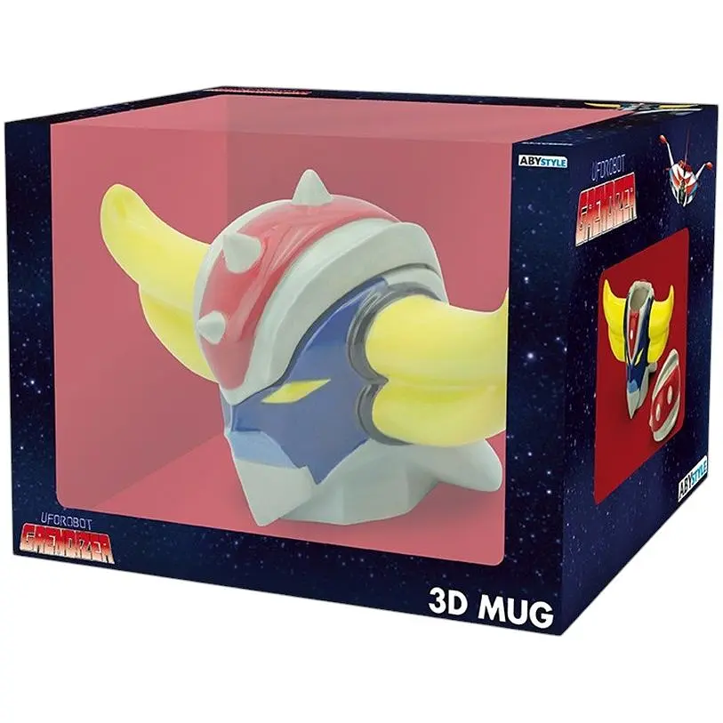 Чашка 3D AbyStyle Grendizer Grendizer's head 250 мл - фото 4