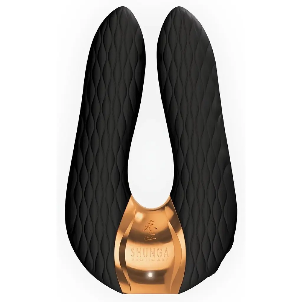 Вібратор Shunga Aiko Intimate 10.8 см чорний - фото 1