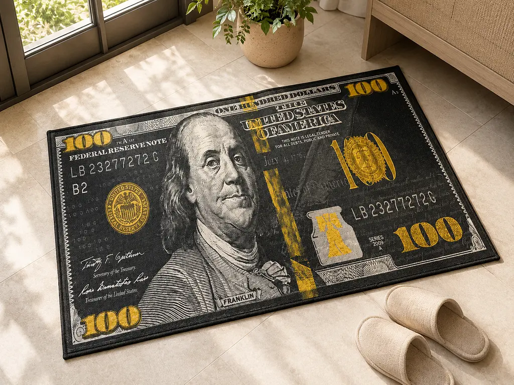 Стильний та зносостійкий килим для дому "100 доларів" 250х180 KT8000810 - фото 9