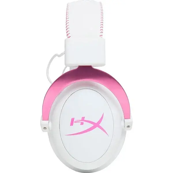 Ігрові навушники з мікрофоном HyperX Cloud II (KHX-HSCP-PK) рожеві - фото 5