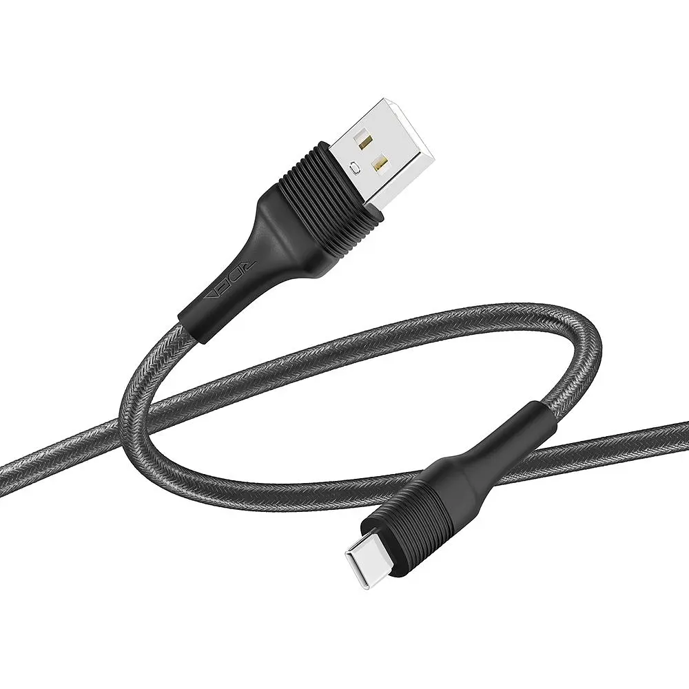 Кабель для зарядки и обмена данными USB Ridea RC-ST74 StablePro 60W 20V/3A USB-Type C 1 м Черный - фото 3
