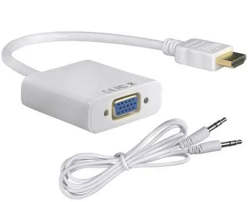 Переходник HDMI/VGA/AUX 3.5 M-M - фото 2