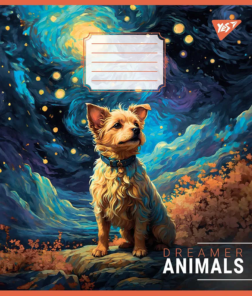 Набор тетрадей Yes Dreamer animals А5 в клетку 60 листов 10 шт. (767139) - фото 4