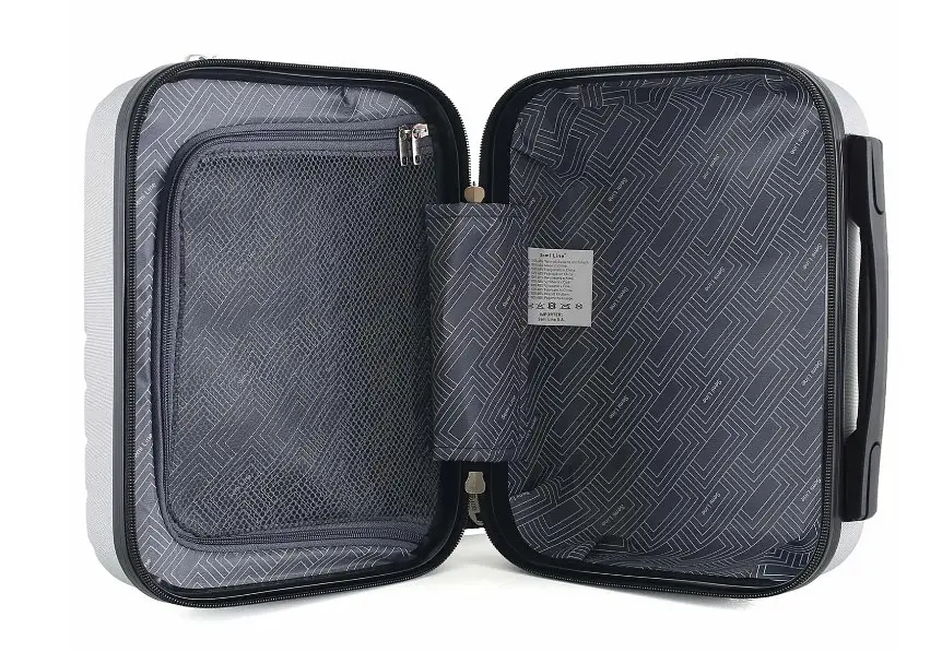 Бьюти-кейс Semi Line 18L Light Grey (T5762-1) (DAS302940) - фото 6