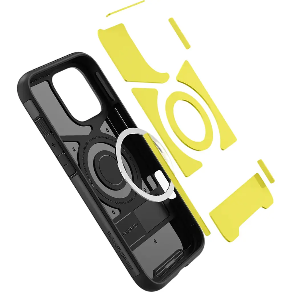 Чохол Spigen Slim Armor with MagSafe для Apple iPhone 16 Pro Max Black [ACS08034] [115498] - фото 6