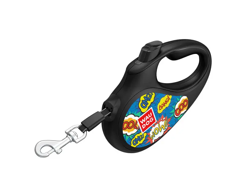 Поводок для собак WAUDOG R-leash ВАУ светоотражающая лента S 5 м (8124-0087-01) - фото 2