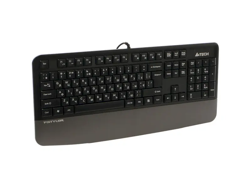 Клавіатура A4Tech Fstyler FK20 Gray (4711421003209) - фото 2