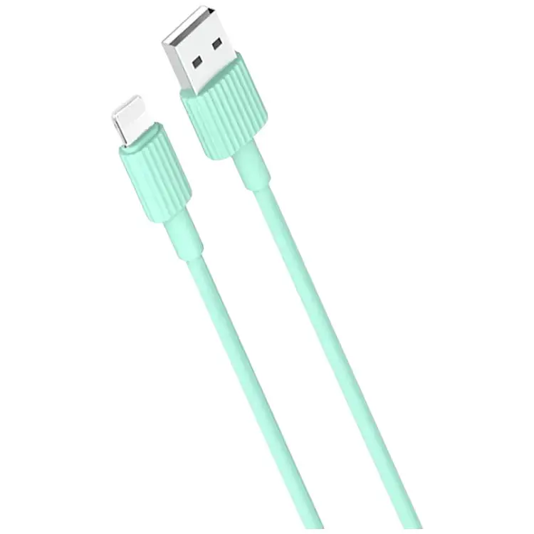 Кабель XO lightning NB156 2.4A/1m Green