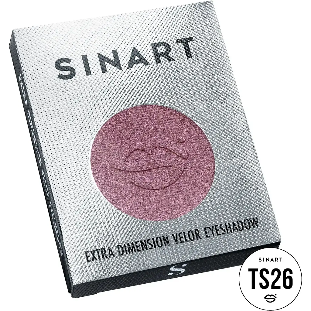 Пресовані тіні для повік Sinart Extra Dimension Velor Eyeshadow TS26 1.5 г - фото 3