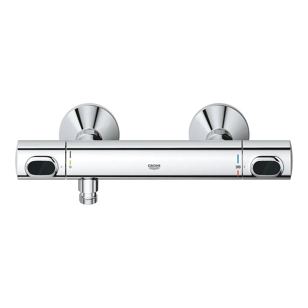 Комплект змішувачів для душу з термостатом Grohe QuickFix UA202503TS, Хром - фото 8