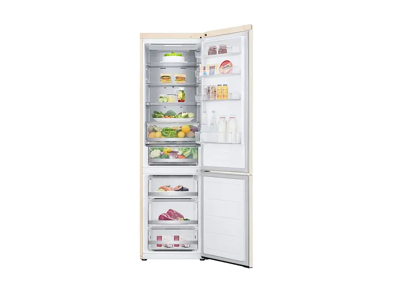 Холодильник з морозильною камерою LG GC-B509FEPW - фото 6