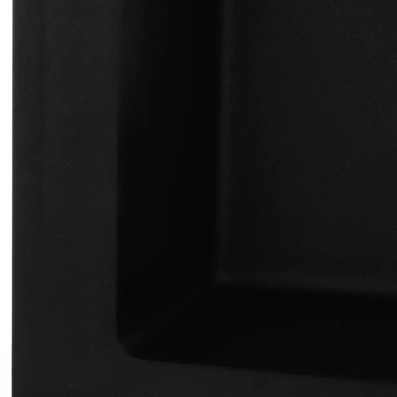 Кухонна мийка Haiba HB8104-G226 Black 780x500x200 HB0987, Чорний матовий - фото 4