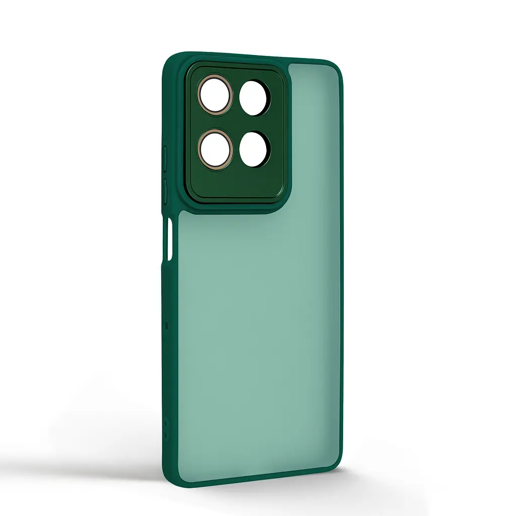 Защитный чехол для Motorola G75 5G, зеленый, ShadeX, противоударный, матовый, панель PC+TPU, защита всего корпуса, амортизация ударов при падении, ArmorStandart (ARM82761) - фото 2